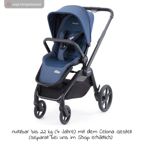 Recaro Sitzeinheit für Sadena und Celona - Prime - Sky Blue