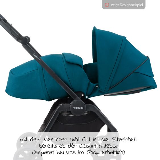 Recaro Sitzeinheit für Sadena und Celona - Select - Pacific Blue
