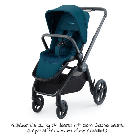 Recaro Sitzeinheit für Sadena und Celona - Select - Teal Green