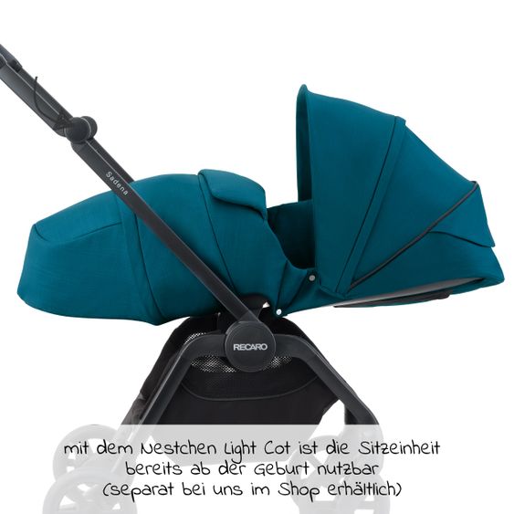 Recaro Sitzeinheit für Sadena und Celona - Select - Teal Green