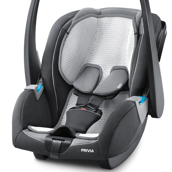 Recaro Sommerbezug für Babyschale Guardia & Privia - White Black