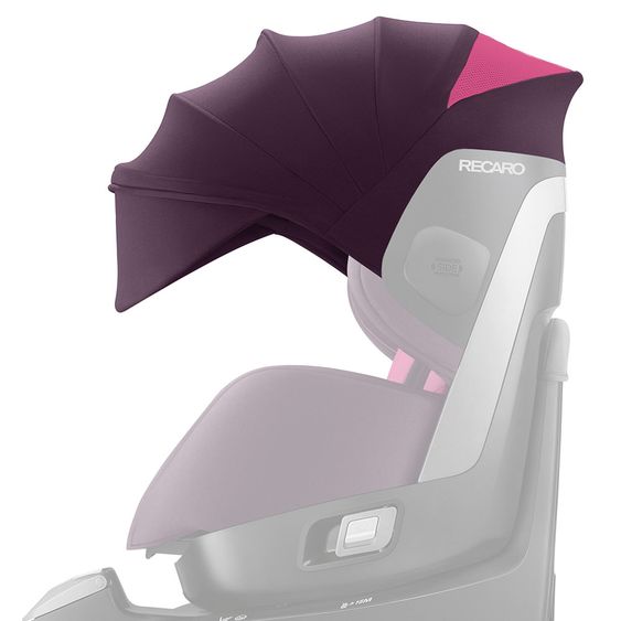 Recaro Sonnendach für Kindersitz Zero.1 Elite & Zero.1 - Power Berry