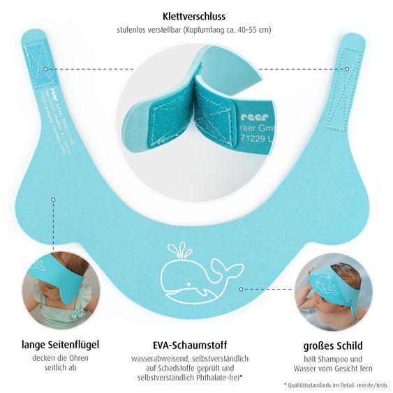 Reer 2-pc. Hair Washing Set with Hair Washing Cup & Shampoo Shield