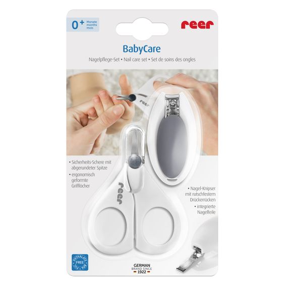 Reer Set 2 pezzi per la cura delle unghie BabyCare