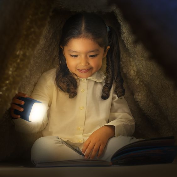 Reer Luce notturna da presa 2in1 SleepLight con tecnologia LED a risparmio energetico - grigio-blu