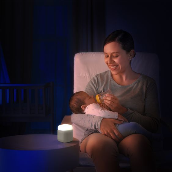 Reer 2in1 SleepLight socket night light with energy-saving LED technology - Cream