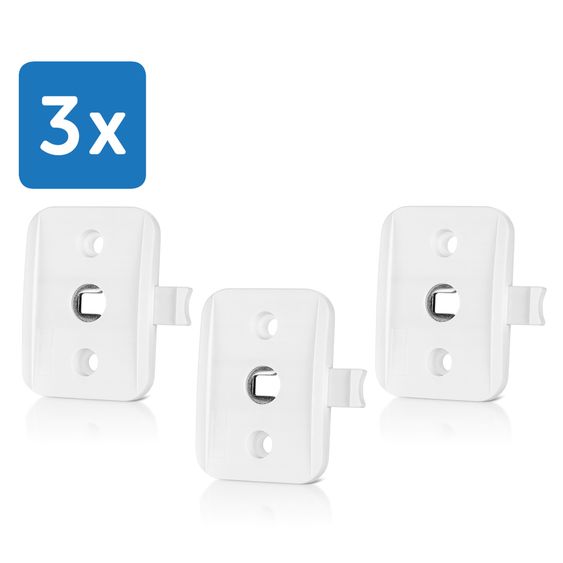 Reer 3-Pack Window and Balcony Door Lock WinLock - White