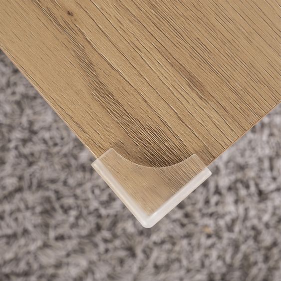 Reer 5-pc Corner and Edge Protection Set Protects against injuries from sharp corners & edges - Transparent