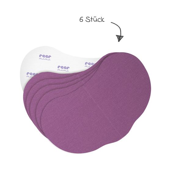 Reer 6er Pack Kinesiotape Mama stabilisiert und entlastet den unteren Rücken - Lila