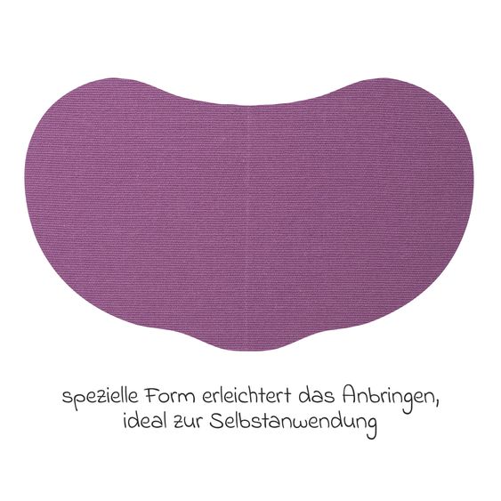 Reer 6er Pack Kinesiotape Mama stabilisiert und entlastet den unteren Rücken - Lila