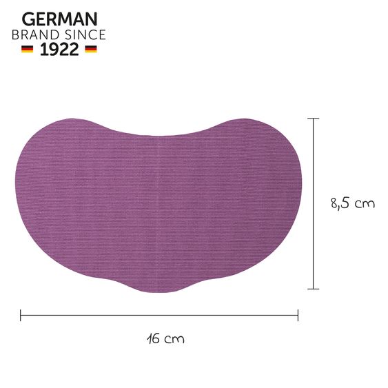 Reer 6er Pack Kinesiotape Mama stabilisiert und entlastet den unteren Rücken - Lila