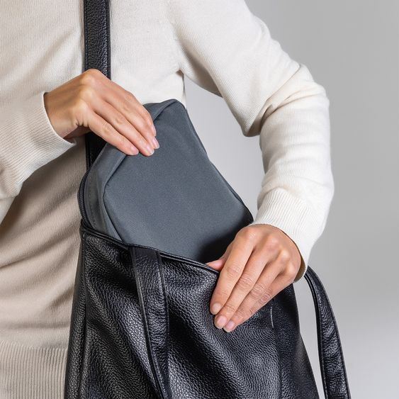Reer Set De Soin 9 Pièces BabyCare Idéal Pour À La Maison & En Déplacement - Gris