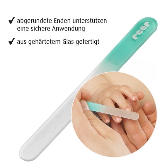 Reer Baby Glas-Nagelfeile PremiumCare