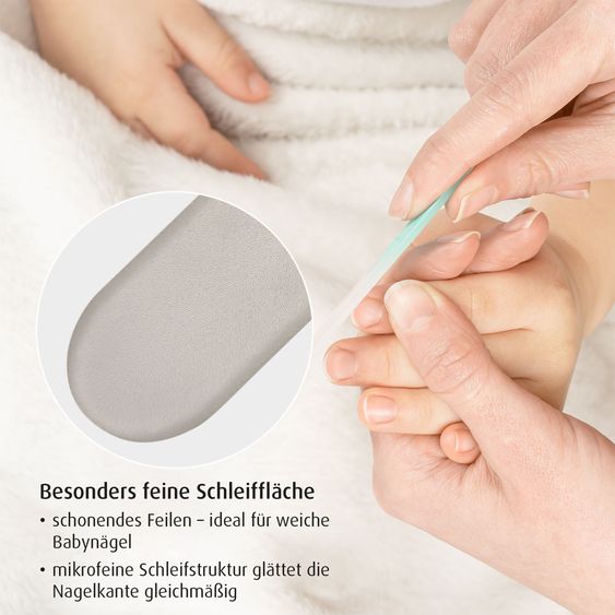 Reer Baby Glas-Nagelfeile PremiumCare
