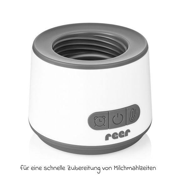 Reer Chauffe-Biberon Heat2Go Pour Maison Et Déplacement - Blanc