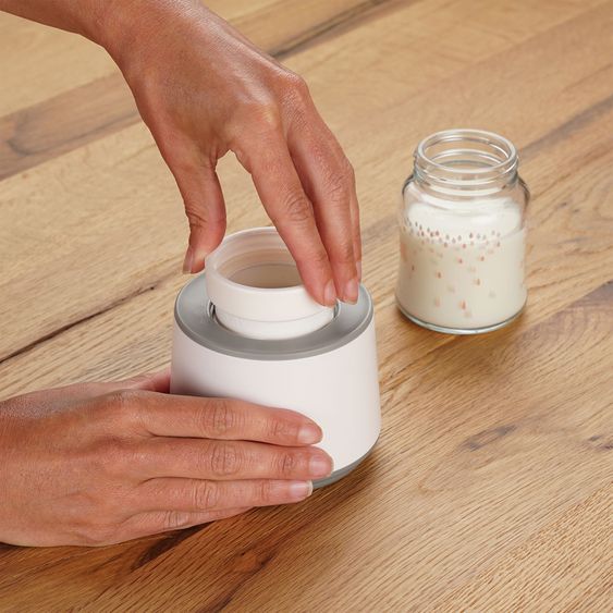 Reer Chauffe-Biberon Heat2Go Pour Maison Et Déplacement - Blanc