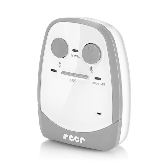 Reer Babyphone Nova Audio mit optischer Geräuschanzeige - Weiß Grau