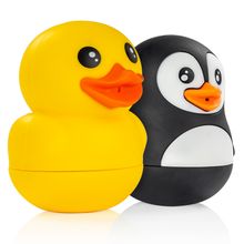 Badespieltiere MyHappyBath Ente & Pinguin - Bunt