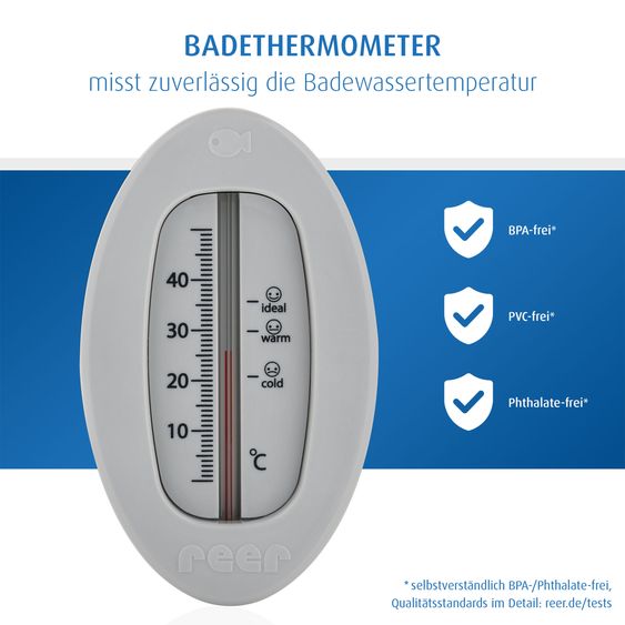 Reer Badethermometer - Grau
