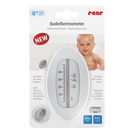 Reer Bath thermometer - Grey