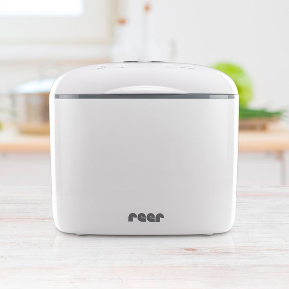 Reer Desinfektionsgerät UV-C mit Trocknungsfunktion schnell & energiesparend mit UV-Lampe desinfizieren - Weiß
