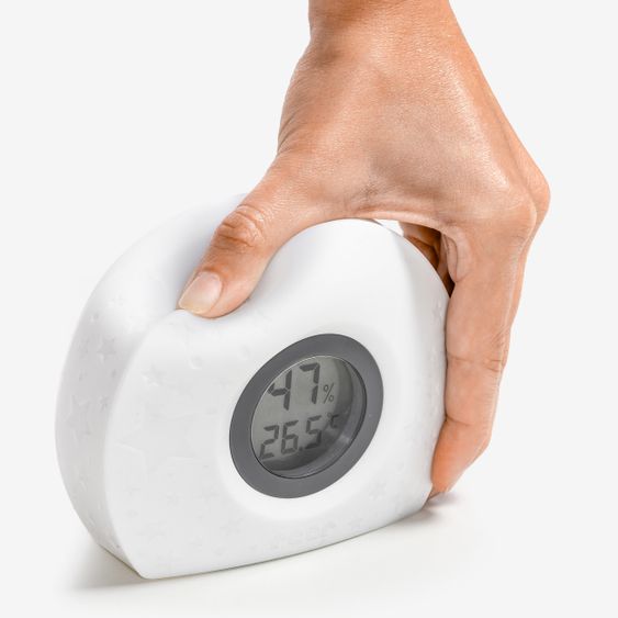 Reer Digitales Hygro- und Thermometer 2-in-1 HygroTemp mit Farbwechsel