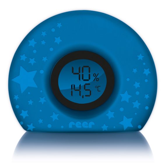 Reer Digitales Hygro- und Thermometer 2-in-1 HygroTemp mit Farbwechsel