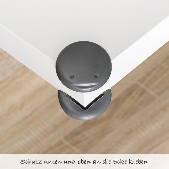 Reer Eckenschutz DesignLine 8er Pack - Anthrazit