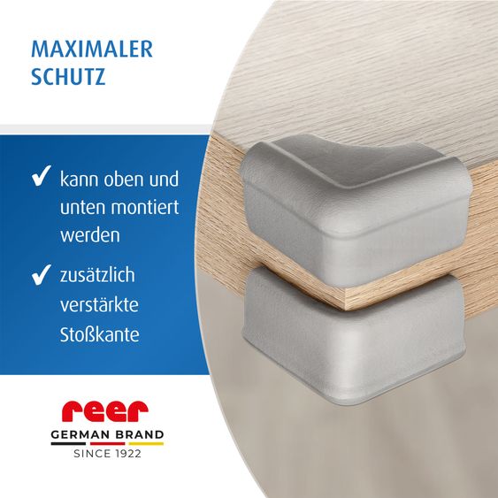 Reer Paraspigoli Soft 4-pack per incollare - Grigio