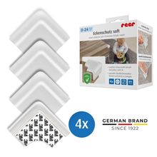 Protection D'Angle Lot De 4 Pièces Souples À Coller - Blanc
