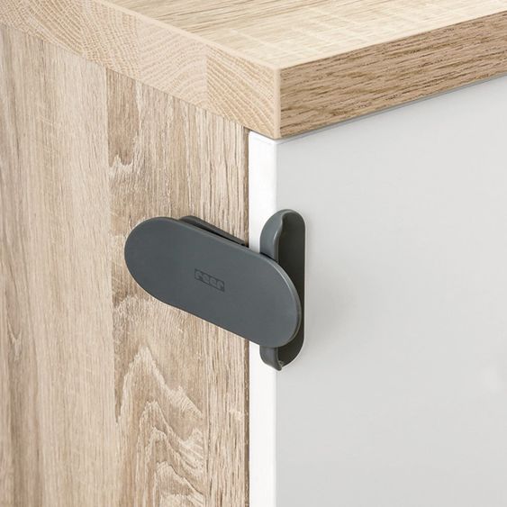 Reer Elektrogeräte-Sicherung DesignLine - 2er Pack - Anthrazit