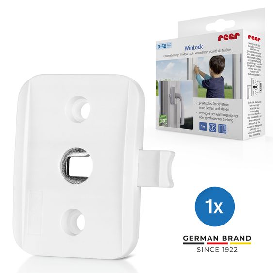 Reer Serratura per finestra e portafinestra WinLock - Bianco
