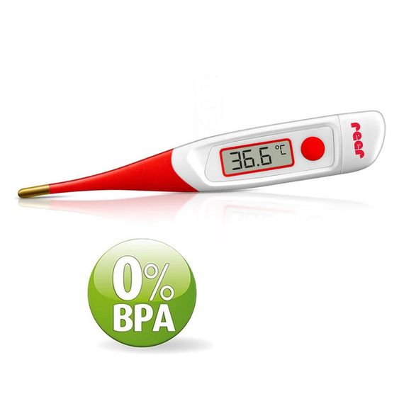 Reer Fieberthermometer mit flexibler Goldspitze digital