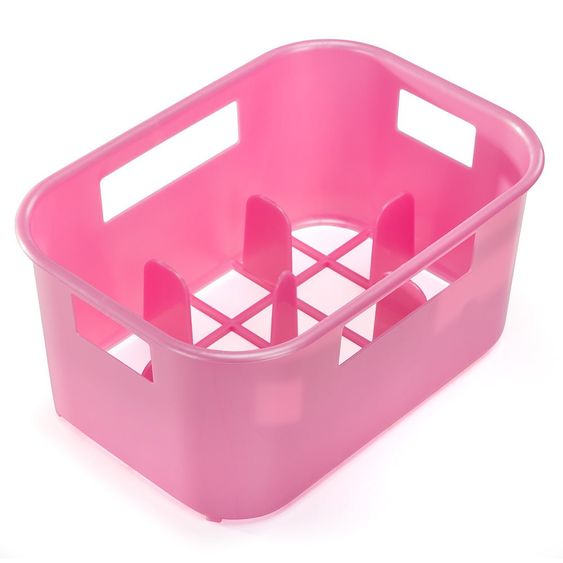 Reer Bottle crate - mother of pearl pink