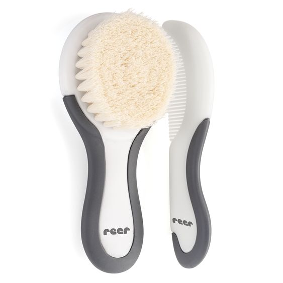 Reer Haarpflege Set BabyCare - Naturhaarbürste