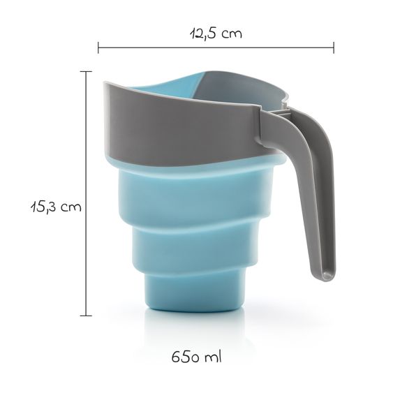 Reer Hair wash cup MyHappyBath Cup - Blue Gray