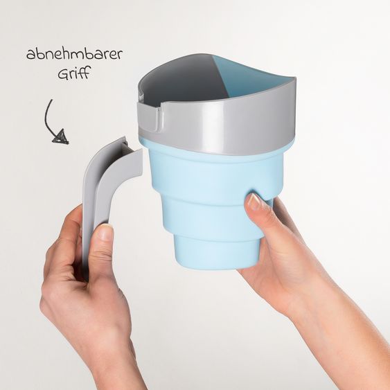 Reer Hair wash cup MyHappyBath Cup - Blue Gray