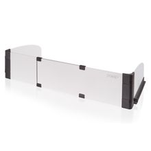 Protezione per la testata del letto (Herschutzgitter) Basic adatto per piani cottura elettrici e a induzione - Bianco Nero