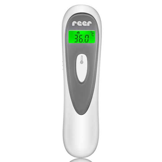 Reer Infrared clinical thermometer baby 3-in-1 Colour SoftTemp for ear and forehead