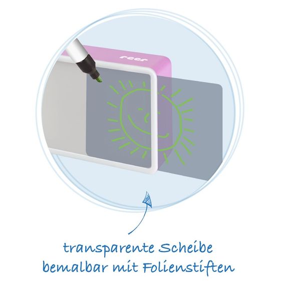 Reer LED-Nachtlicht Kidslight Creative - Prinzessin