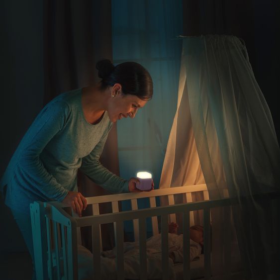 Reer Night Light 2in1 SleepLight - Cherry Blossom Pink