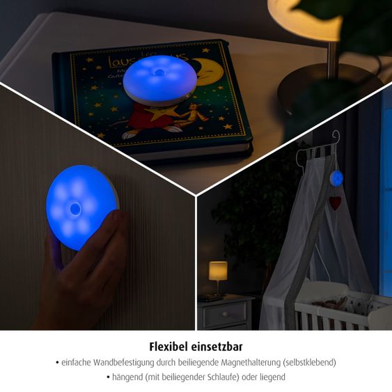 Reer Nachtlicht / Einschlaflicht NightGuide SmartLight - mit Bewegungsensor -per App steuerbar