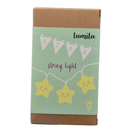 Reer Nachtlicht / Lichterkette Lumilu String Light - Star - Gelb