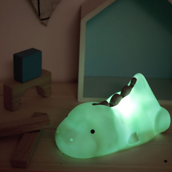 Reer Nachtlicht Lumilu Lazy Friends - Dino - Grün