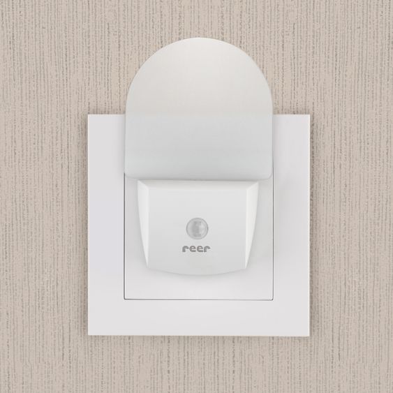 Reer Night light with twilight sensor Nightguide - White