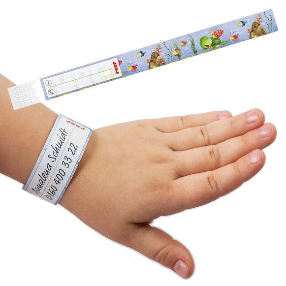 Reer Notfall-Armband HelpMe - 10er Pack