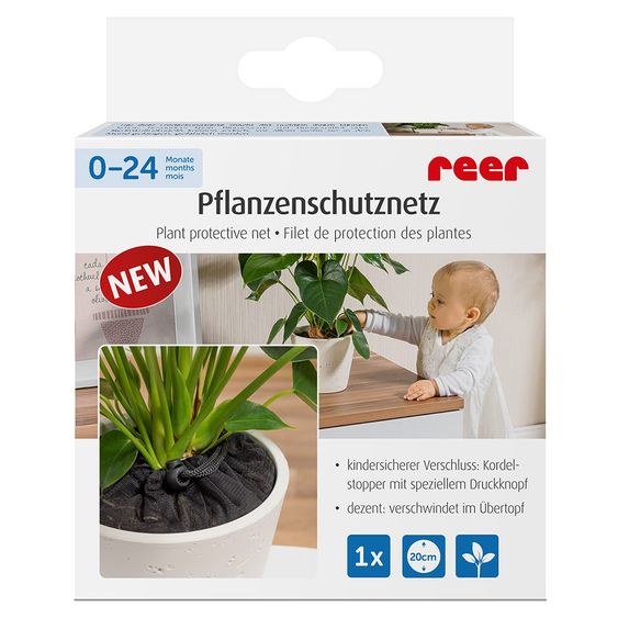 Reer Pflanzenschutznetz 20 cm - Schwarz
