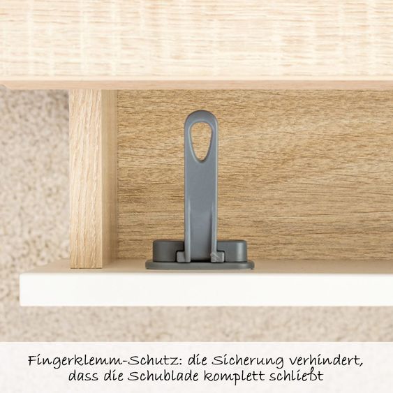 Reer Schrank- & Schubladensicherung DesignLine - 2er Pack - Anthrazit