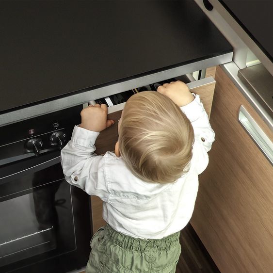Reer Schrank- und Schubladensicherung mit Montagehilfe 3er Pack - Weiß
