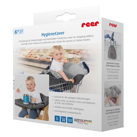 Reer Schutzbezug HygieneCover für Einkaufswagen und Hochstuhl